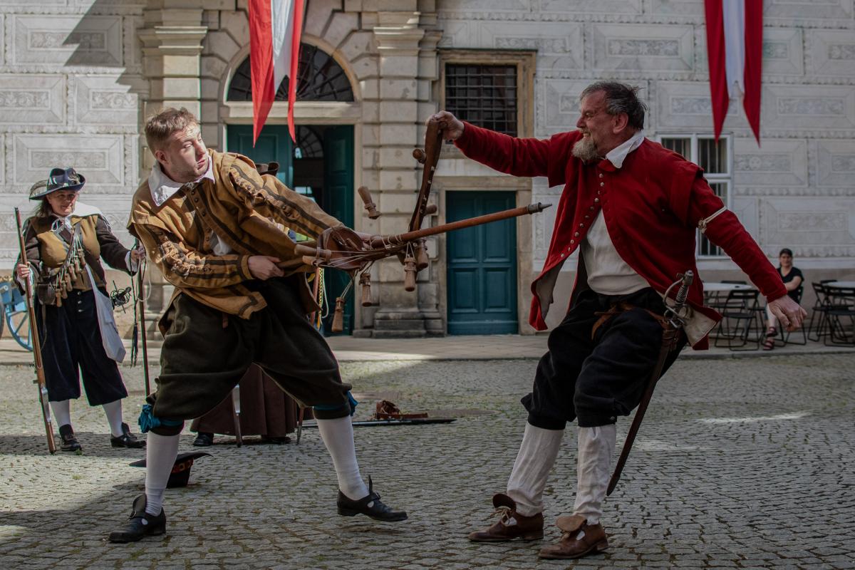 Ukázka fotografie z akce. Foceno pro šermíře.